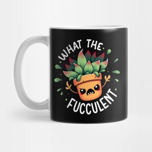 Raging Succulent - Fucculent Plant Mug